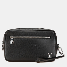 Louis Vuitton: Чёрная сумка  Pochette