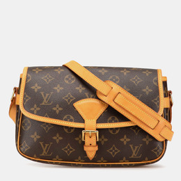 Louis Vuitton: Коричневая сумка 
