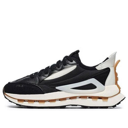 Fila: Чёрные кроссовки 
