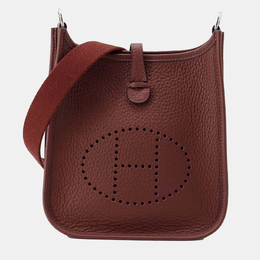 Hermes: Красная сумка через плечо 