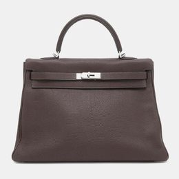 Hermes: Коричневая сумка  Kelly