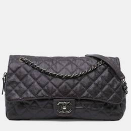 Chanel: Фиолетовая сумка 