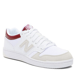 New Balance: Белые кроссовки 