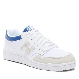 New Balance: Синие кроссовки 