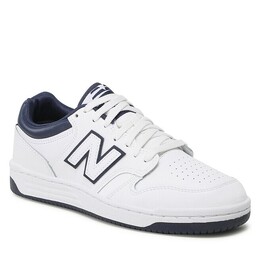 New Balance: Белые кроссовки 