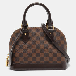 Louis Vuitton: Коричневая сумка  Alma BB