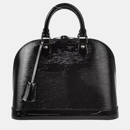 Louis Vuitton: Чёрная сумка  Épi