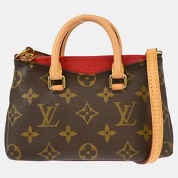 Louis Vuitton: Коричневая сумка 