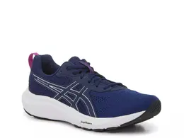 Asics: Тёмные кроссовки 
