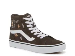 Vans: Тёмные кроссовки 