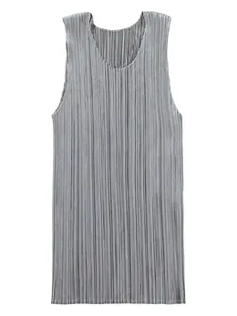 Pleats Please Issey Miyake: Прямая майка 