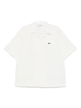 Lacoste: Белая рубашка 
