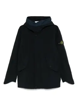 Stone Island: Голубая куртка  Compass