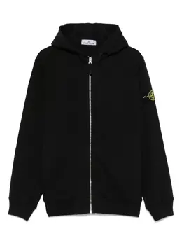 Stone Island: Чёрная толстовка  Compass