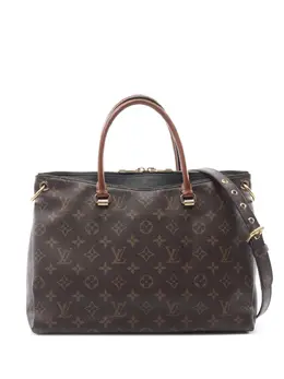 Louis Vuitton Pre-Owned: Коричневая сумка 
