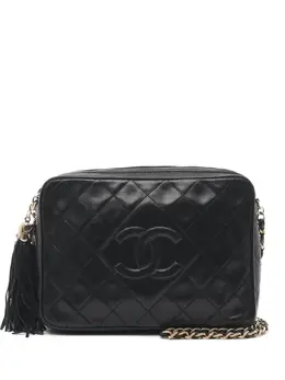 CHANEL Pre-Owned: Чёрная сумка 