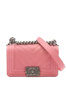 CHANEL Pre-Owned: Розовая сумка 