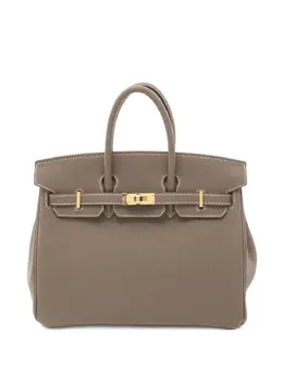 Hermès Pre-Owned: Коричневая сумка-шоппер 