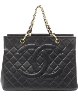 CHANEL Pre-Owned: Чёрная сумка 