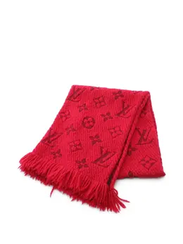 Louis Vuitton Pre-Owned: Красный шарф 