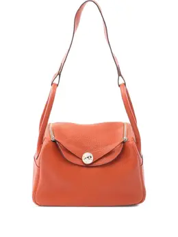 Hermès Pre-Owned: Оранжевая сумка 
