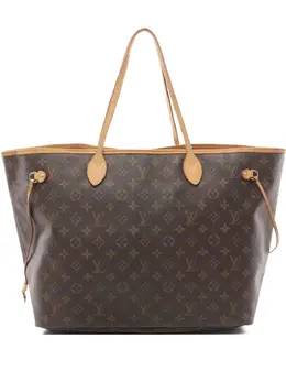 Louis Vuitton Pre-Owned: Коричневая сумка-шоппер 