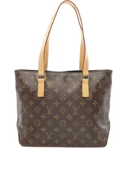 Louis Vuitton Pre-Owned: Коричневая сумка-шоппер 