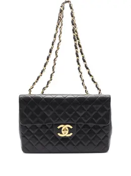CHANEL Pre-Owned: Чёрная сумка 