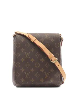 Louis Vuitton Pre-Owned: Коричневая сумка 