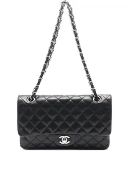 CHANEL Pre-Owned: Чёрная сумка 