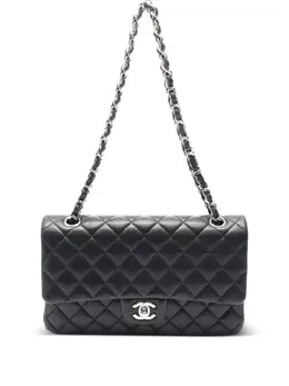 CHANEL Pre-Owned: Чёрная сумка 