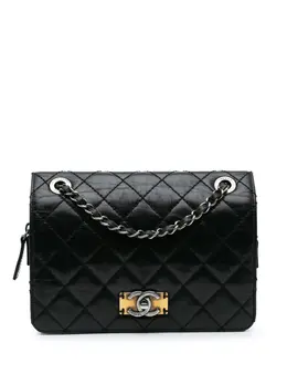 CHANEL Pre-Owned: Чёрная сумка 