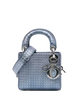 Christian Dior Pre-Owned: Голубая сумка 