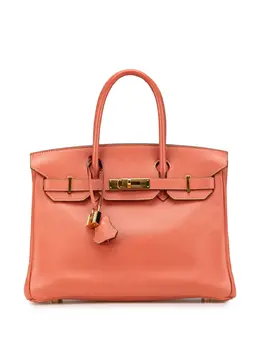 Hermès Pre-Owned: Оранжевая сумка 