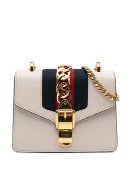 Gucci Pre-Owned: Белая сумка через плечо 
