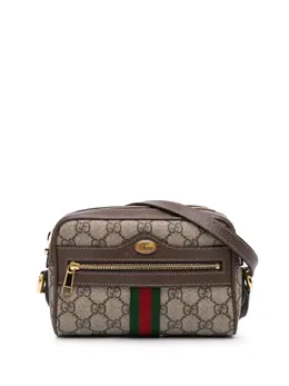 Gucci Pre-Owned: Коричневая сумка через плечо 
