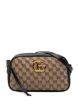 Gucci Pre-Owned: Коричневая сумка через плечо 