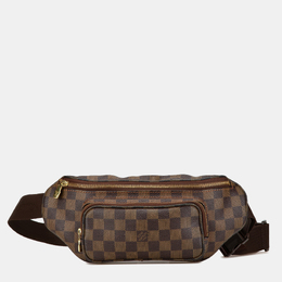 Louis Vuitton: Коричневая сумка 