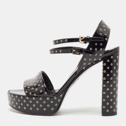 Louis Vuitton: Чёрные сандалии 