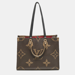 Louis Vuitton: Коричневая сумка 