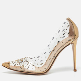 Gianvito Rossi: Прозрачные туфли 