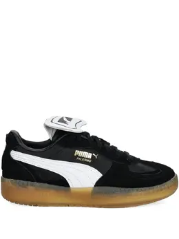 PUMA: Чёрные кроссовки  Suede