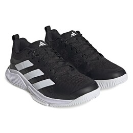 Adidas: Чёрные кроссовки 