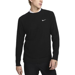 Nike: Чёрный свитер 