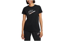 Nike: Чёрная футболка 