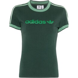 Adidas Originals: Зелёная футболка 