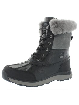 UGG: Чёрные ботинки 