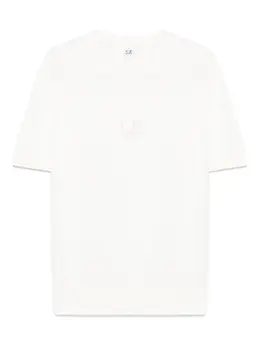 C.P. Company: Белая футболка 