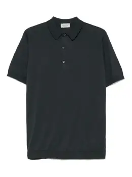 John Smedley: Голубое поло 