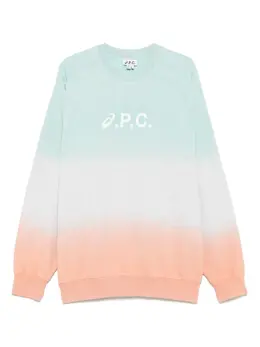 A.P.C.: Свитер с принтом 